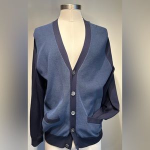 Cardigan two toned